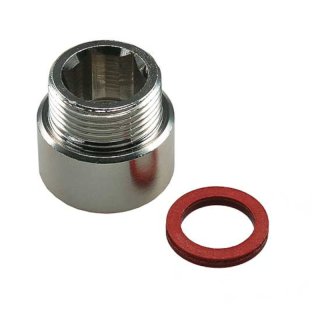 Wasserzähler Längenausgleichstück 20mm für 1/2 (3/4...