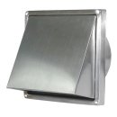 Edelstahl Ablufthaube mit Rückstauklappe 180mm x...