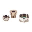Waschtischzähler Anschlusverschraubung, 3/8" IG, 10mm Quetsche