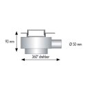 Duschrinne Edelstahl  Komplett-Set, ESS Easydrain zum verfliesen, verfliesbar 800mm