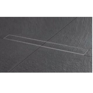 Duschrinne Edelstahl  verfliesbar 1100mm