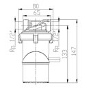 Zirkulationspumpe ecocirc PRO E1 mit Zeitschaltuhr E1vario-15/700 BU