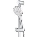 Duschsystem mit Regendusche 23cm Aufputz variable Montage