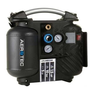AEROTEC Airliner 5 GO tragbarer Kompressor 5 Liter, 10 bar