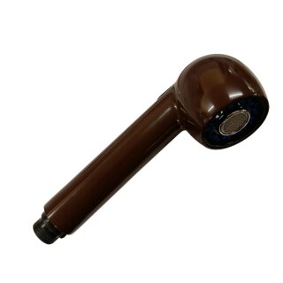 Geschirrbrause farbig 2 Strahlarten, 1/2" Anschluss, mokka