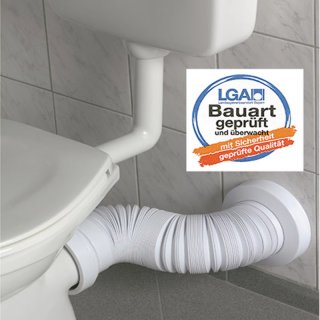 WC Anschluss Verbinder Flexverbinder Ø110, DN100 x 230 -...