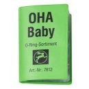 OHA BABY O-Ring Sortiment, mit 106 Stück, 15 Sorten, Haas 7812