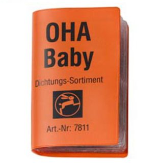 OHA BABY Dichtungssortiment, mit 84 Stück, 19 Sorten, Haas 7811