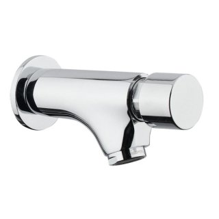 Wandarmatur Selbstschluss Ventil 1/2 für Kaltwasser, chrom