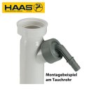Otto Haas Kondensatanschluss OHA-SAVE, DN 50, mit 3/8 Zoll Schlauchtülle