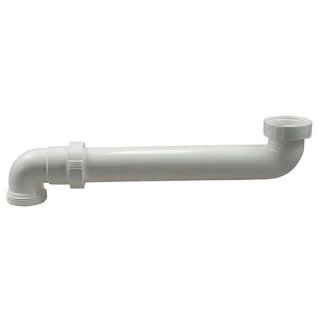 Raumsparverbinder 1 1/2 ausziehbar 11-26cm, Kunststoff weiss