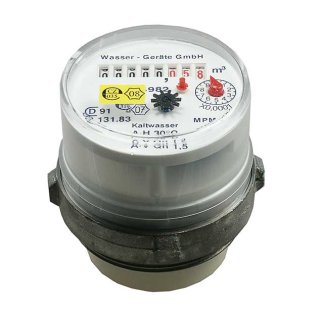 Wasserzähler Messkapsel Typ: Techem  - Warmwasser