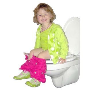 Kinder WC-Sitz, Kombi WC Sitz für Erwachsene und Kinder mit Absenkautomatik