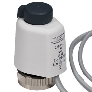 Stellantrieb 230V, M30 x 1,5, Fußbodenheizung, Stromlos...