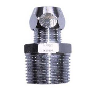 Reduzierung 3/4" x 1/2" 10mm Quetsche Flexschlauch Anschluss verchromt