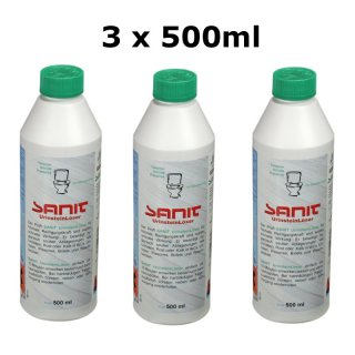 SANIT Urinsteinlöser 500ml beseitigt hygienisch sauber...