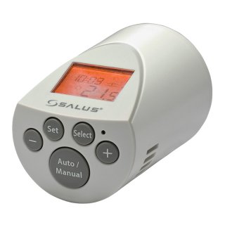 SALUS programmierbarer Thermostatkopf M30 x 1,5, LCD mit Beleuchtung, PH60-1