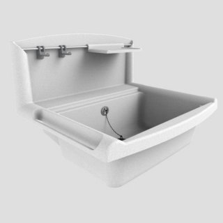 SANIT multiset Funktionsbecken 60005B60099 granit mit...