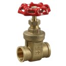 Absperrventil, Muffenschieber 22mm Lötanschluss, bis...