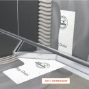 Duschrinne Edelstahl 800mm ESS Easy Drain S-LINE, Komplett-Set