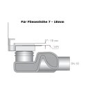 Duschrinne Edelstahl 1200mm ESS Easy Drain S-LINE, Komplett-Set