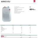 Ariston Warmwasserspeicher 5 Liter ARKS 5O, Übertisch