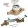 Wasserzähler 190mm kalt 2026 mit Einbaugarnitur DVGW 1"x1" AG, Komplett Set