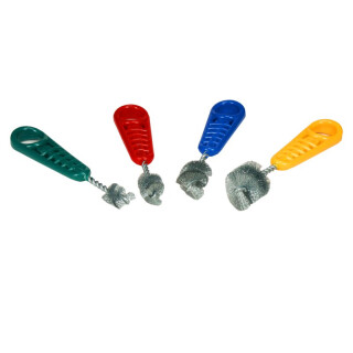 Fittingsbürsten Kupferfitting reinigen 15, 18, 22, 28mm mit Edelstahldraht