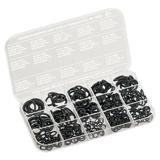 O-Ring Sortiment, 300 Sück, Verpackt in PP-Box, 4600