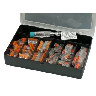 WERIT Schraubenlose VDE Klemmen Set, 86 teilig im...