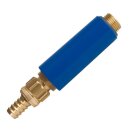 AIRFIT Baustopfenventil 1/2 Zoll x 80mm blau mit Messinggewinde für Wasserentnahme