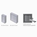 ESS Container S-BOX weiß – inkl. Rohbauset & Dichtset | für Nass- & Trockenbau