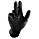 STRONGHAND® 50x Einweghandschuhe aus Nitril, schwarz, Größe 7-11