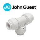 John Guest Speedfit Kunststoff-Steckfitting, T-Verbinder, PEM0222,  für Rohr Ø 22mm