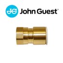 John Guest Speedfit Aufschraubverbinder Anschlussverschraubung aus Messing, MW452216N,  für Rohr 22mm x 3/4" AG