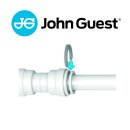 John Guest Sicherungsring für Steckverbinder,  Steckfitting, Kunststoff, weiß