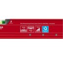 SOLA Alu Magnet Wasserwaagen REDM 3, 60cm, rot