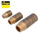 VIEGA Hahnverlängerungen aus Rotguss, mit Innenvielkant, Modell 3525, 1/2" x 50 mm