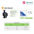 Umwälzpumpe für Solar TACO Energy Saving ES2 SOLAR 60, 15-60/130, 1" AG