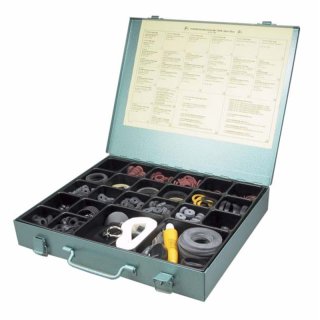 OHA Dichtungskoffer SANI BOX 1016 Dichtungen und Sanitärteile im Metallkoffer, 7600