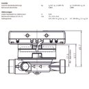 Wärmemengenzähler VoluMess VI 2,5 QN, BL 130mm, 1 Zoll, abnehmbares Rechenwerk