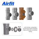 AIRFIT HT KG Abwasser Anschraub Muffe PP DN 50, Muffe grün, UV stabilisiert