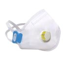 Atemschutzmaske FFP3 mit Ventil, mit Formschaum zur besseren Abdichtung