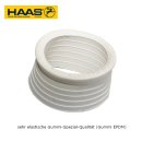 OHA Gummi-Nippel für Spitzende Siphon an Spitzende HT-Rohr, Gummi EPDM, weiß, DN 32 auf DN 40
