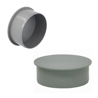 Valsir HT Muffenstopfen (HTM), Abwasserrohr Verschluss, einfache Steckmontage, DN50