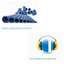 Valsir TRIPLUS Überschiebmuffe (HTU), schallgedämmt, DN100, Steckmuffe ohne Kleber