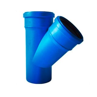 Valsir TRIPLUS Einzelabzweig (HTEA), schallgedämmt, Steckmuffe, DN50/40, 87 Grad