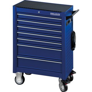 PROJAHN Werkstattwagen UNIVERSE, Blau, bestückt 171tlg, 7 Schubladen, PR6501-511