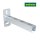 BIS RapidRail® Wandkonsole, Stahl, C-Profil Schiene, 200mm, WM1 - 30x15