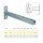 BIS RapidRail® Wandkonsole, Stahl, C-Profil Schiene, 200mm, WM1 - 30x15